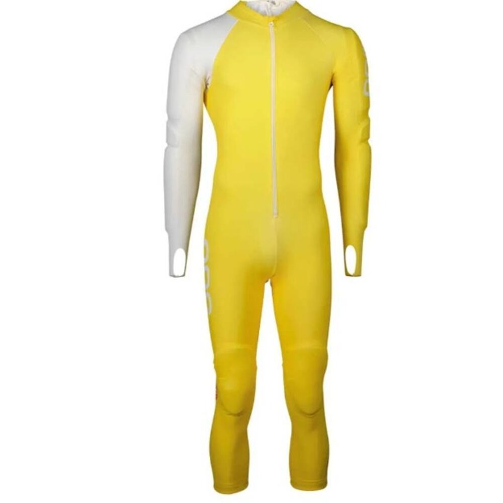 NEW POC Skin Giant  GS JR Suit Size Small  Yellow White